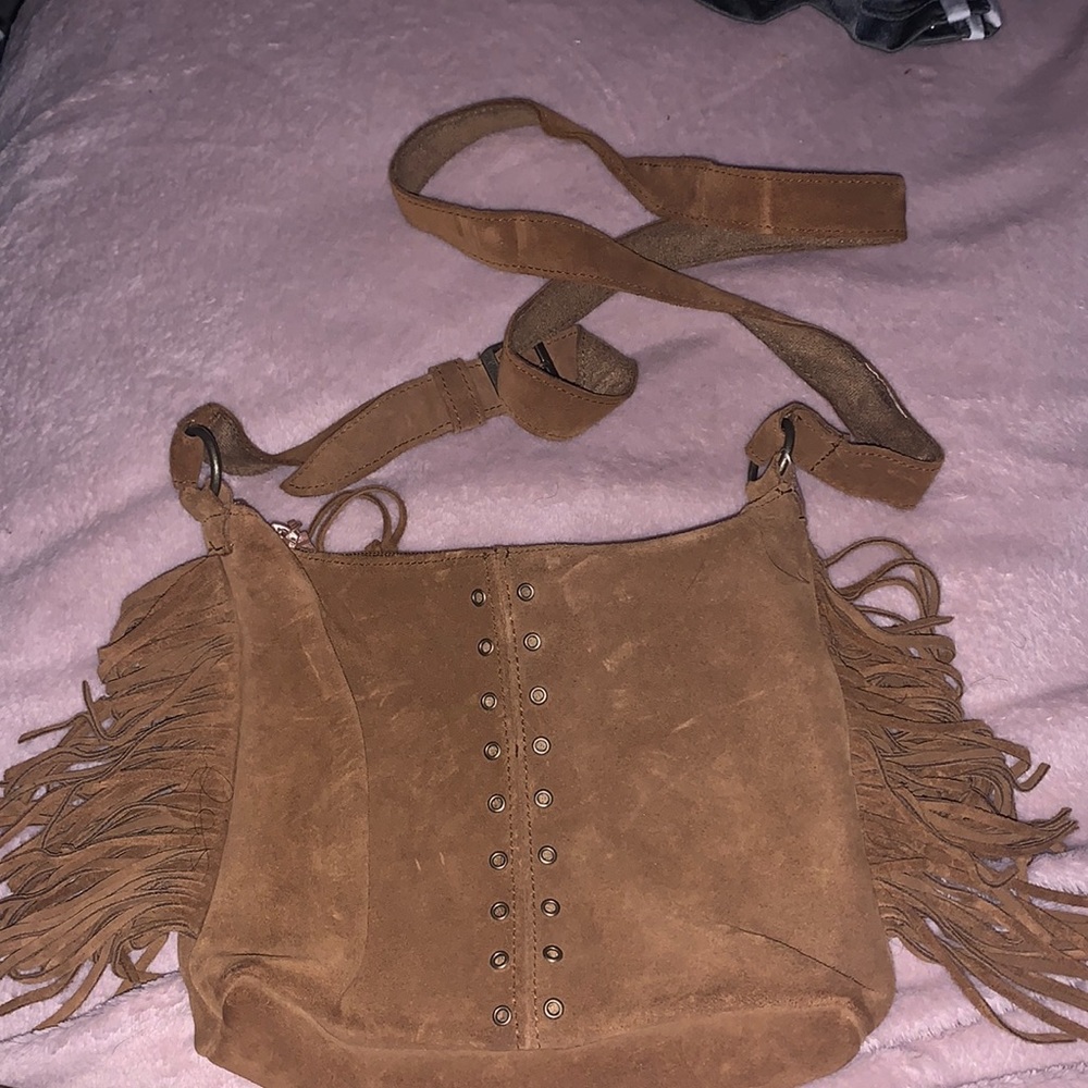 Fringe brown purse ✨
